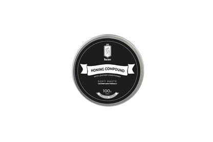Polishing Compound - Ultra Fine Black Stropping Compound - Leather Strop Sharpening Buffing Compound with applicator – 100g (3.53 Oz)