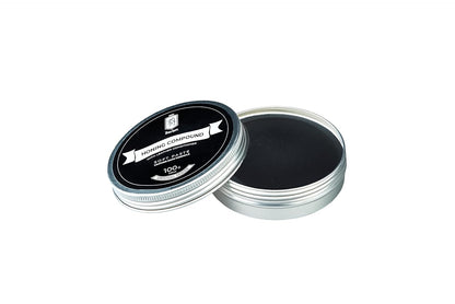 Polishing Compound - Ultra Fine Black Stropping Compound - Leather Strop Sharpening Buffing Compound with applicator – 100g (3.53 Oz)