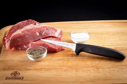 5600 Series 3.625-Inch Boning Knife – Precision Cutting Tool for Removing Bones from Poultry, Meat, and Fish – Vented Blade for Improved Performance