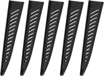 Knife Cover Sleeves Blade Edge Guards for 6" Boning Knife Protector Universal Blade Sheath for Kitchen, Black