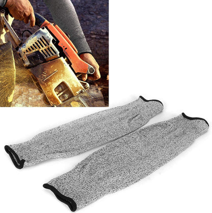 Cut Resistant Sleeves Cut Resistant Gloves Cut Protection 13.8 Inch Forearm Protection Level 5 Tear Resistant Sleeves UV Protection With Thumb Holes Helps Prevent Scratches And Skin Irritations 1 Pair