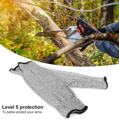 Cut Resistant Sleeves Cut Resistant Gloves Cut Protection 13.8 Inch Forearm Protection Level 5 Tear Resistant Sleeves UV Protection With Thumb Holes Helps Prevent Scratches And Skin Irritations 1 Pair