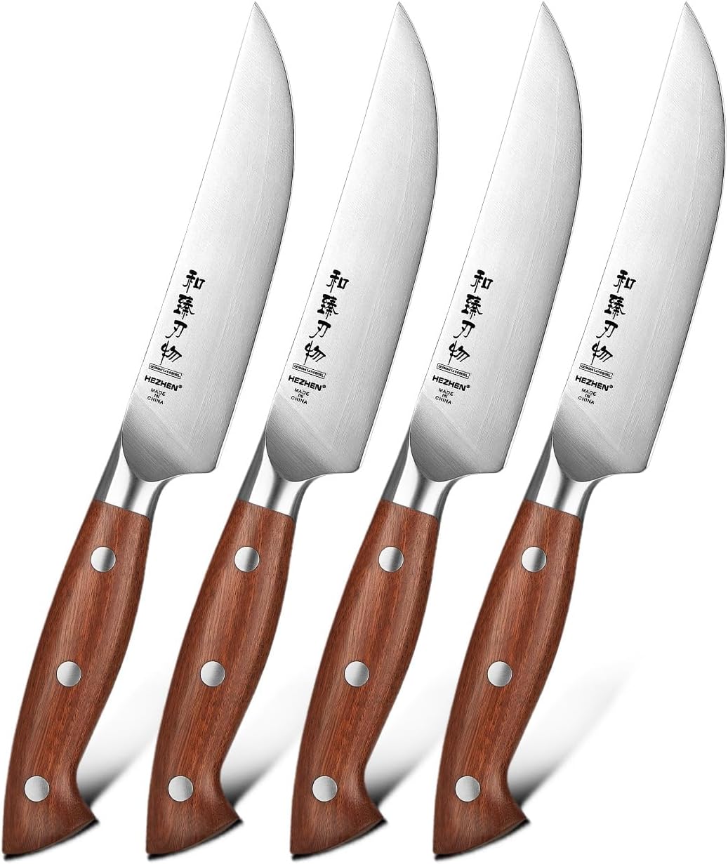 Multipurpose Asian Chef Knife - 7.4 inch Nakiri Knife -Din 1.4116 Steel-Razor Sharp & Full Tang Kitchen Knife, for Chopping, Dicing & Slicing with Ergonomic Handle