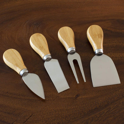 4-Piece Cheese Tool Set, Charcuterie Board Accessories