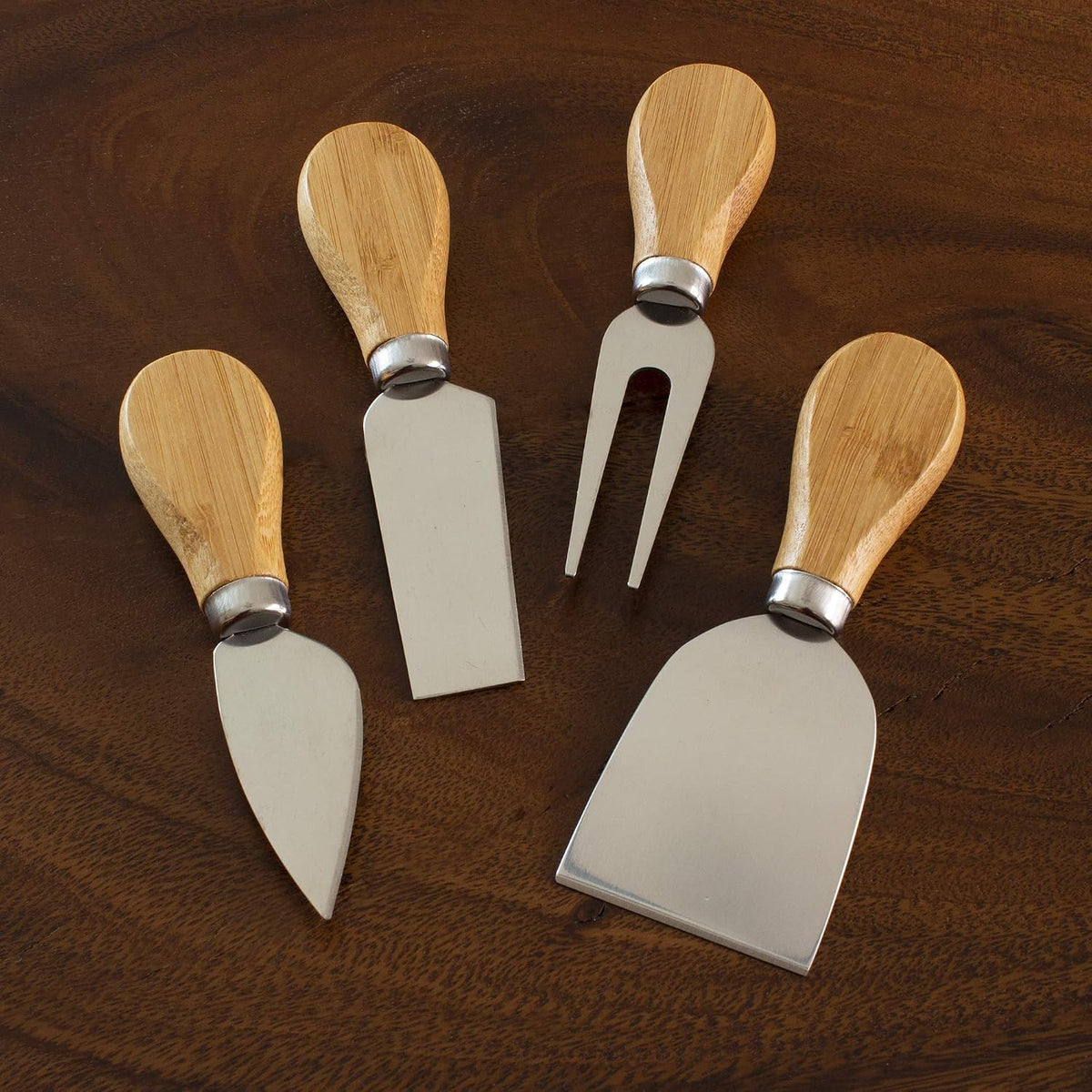 4-Piece Cheese Tool Set, Charcuterie Board Accessories