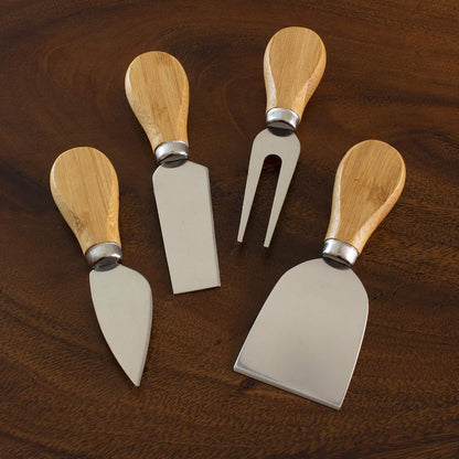 4-Piece Cheese Tool Set, Charcuterie Board Accessories