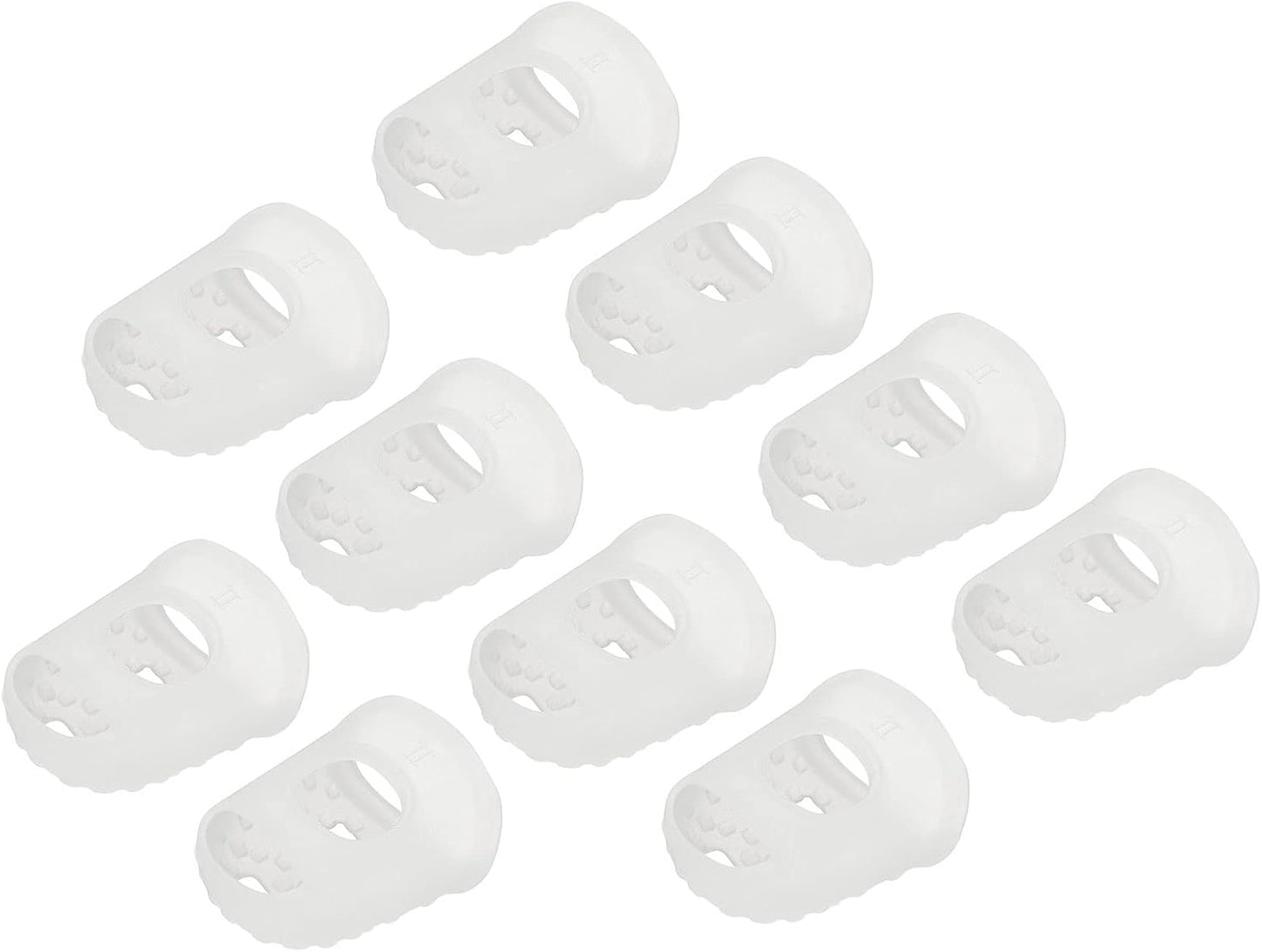 10 Pcs Fingertip Protector Silicone Fingertip Covers | Protect Fingers, Great for Playing Guitar, Sewing, Cutting (Transparent, 25mm, 1-Inch)