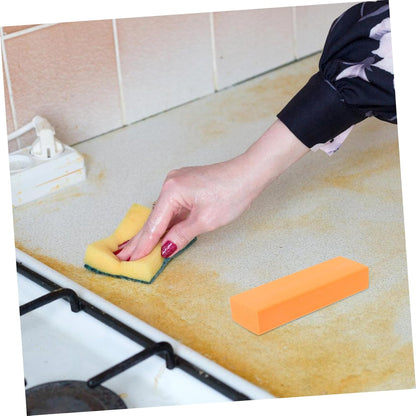 Stainless Steel Rust Scrubber Eraser Multi-Purpose Cleaner for Kitchen and Bathroom Limescale Removal Reusable and Lightweight Rubber Abradant Material Safe and Convenient