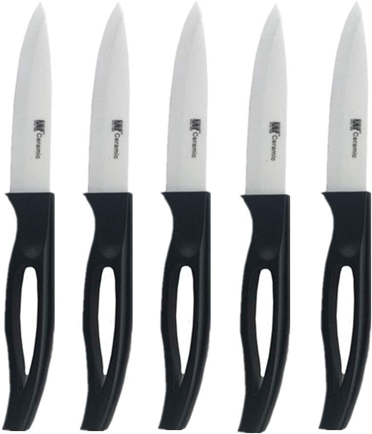 Kitchen Bar Ceramic Steak Knife Super Sharp Knifes 6pcs