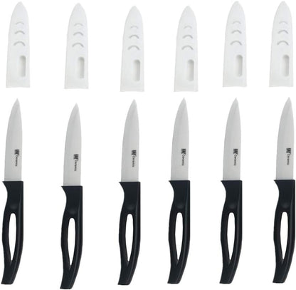 Kitchen Bar Ceramic Steak Knife Super Sharp Knifes 6pcs