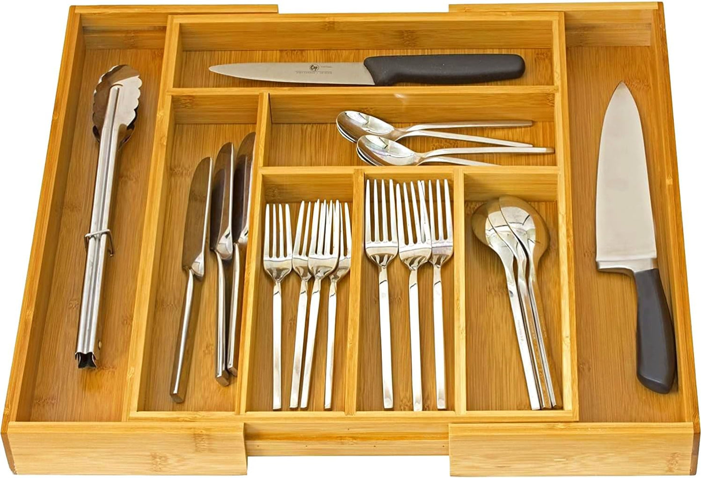 Expandable Cutlery Drawer - made for Utensil Organizer - Flatware Dividers Kitchen Holder