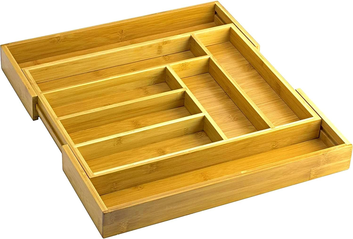 Expandable Cutlery Drawer - made for Utensil Organizer - Flatware Dividers Kitchen Holder