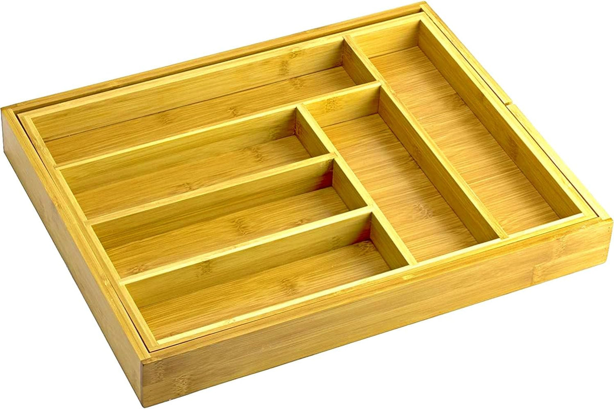 Expandable Cutlery Drawer - made for Utensil Organizer - Flatware Dividers Kitchen Holder