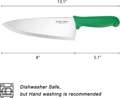 Chef Knife Set, 8 Inch Professional Kitchen Knife | High-Carbon Steel, Ultra-Sharp Blade, Comfortable Grip, Versatile for Meat/Veg, For Home & Pro Chefs.