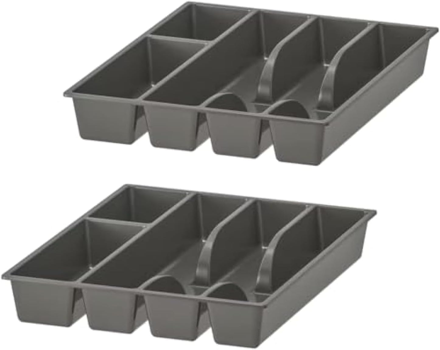 Flatware Silverware Cutlery Trays (2-pack) 10 X 12 Drawer Insert Smacker