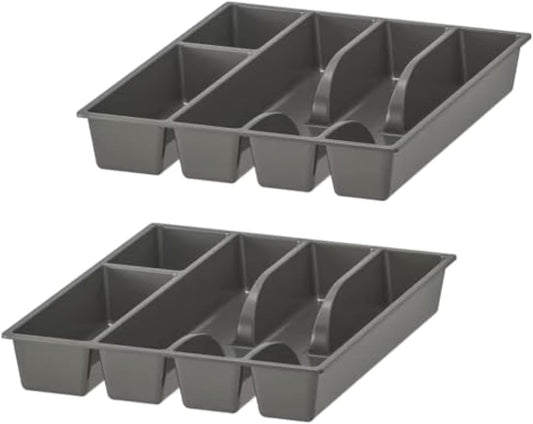 Flatware Silverware Cutlery Trays (2-pack) 10 X 12 Drawer Insert Smacker