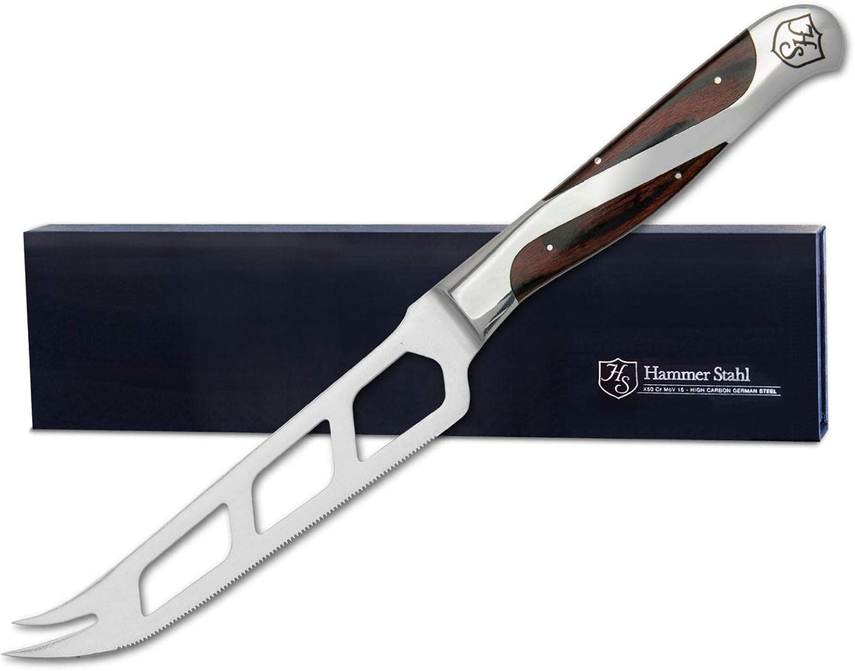 5" Cheese and Tomato Knife | Durable Pakkawood Handle | Perfect for Cutting, Slicing, and Serving