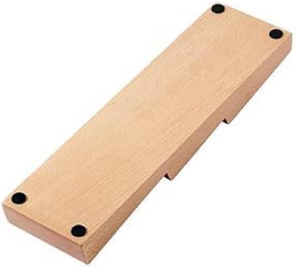 Kitchen Knife Drawer Insert Wooden Knife Holder Storage for 8 Knives Brown