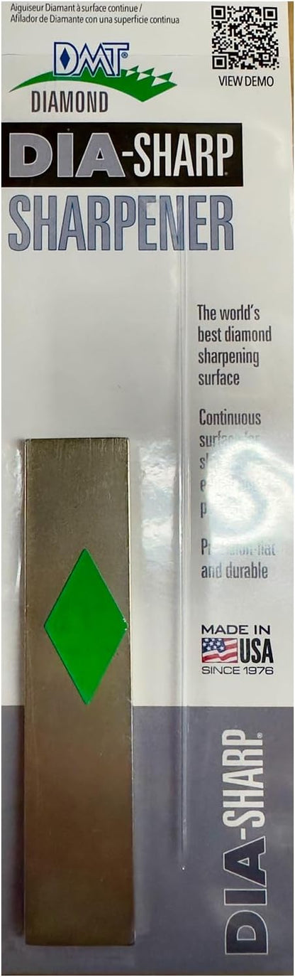 Diamond Machining Technology (DMT) Dia-Sharp 4-inch Diamond Sharpening Stone, Fine, (D4F)