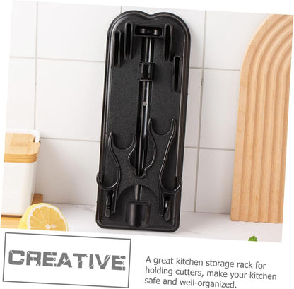 Foldable Kitchen Cutter Holder Cutter Stand Storage Rack for Fast Drying and Ventilation for All Cutting Tools for Use