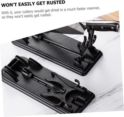 Foldable Kitchen Cutter Holder Cutter Stand Storage Rack for Fast Drying and Ventilation for All Cutting Tools for Use