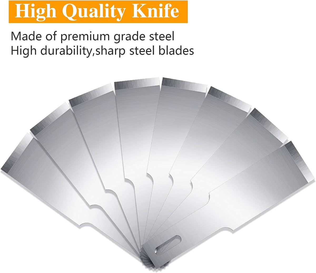 100 Pack Exacto Blades #10, Craft Knife Blades with Storage Box | High-carbon #10 edges handle carving and curved cuts, hobby knife blades store neatly, and craft blades fit standard handles