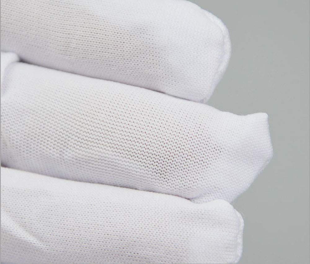 100 Pieces Finger Cots Cotton Finger Guards Elastic Fabric Finger Gloves Finger Protection