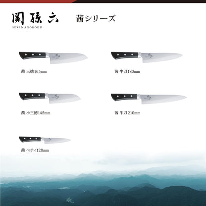 AE2908 Gyuto Knife Seki Magoroku Akane 8.3 inches (210 mm), Made in Japan, Dishwasher Safe, Easy Care