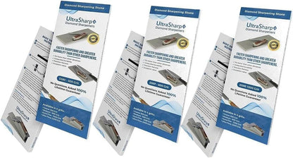 Ultra Sharp II Diamond Sharpening Stone Kit - Coarse/Medium/Extra Fine