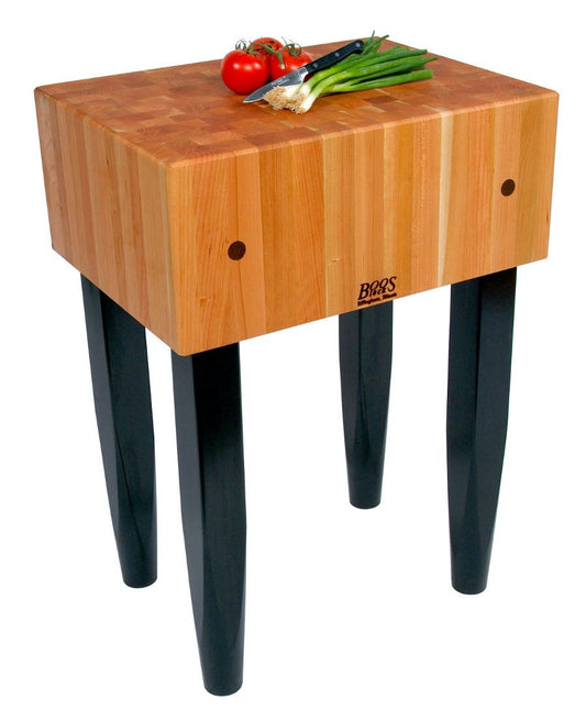 Butcher Block in Cherry End Grain Top (24 in. x 18 in.)