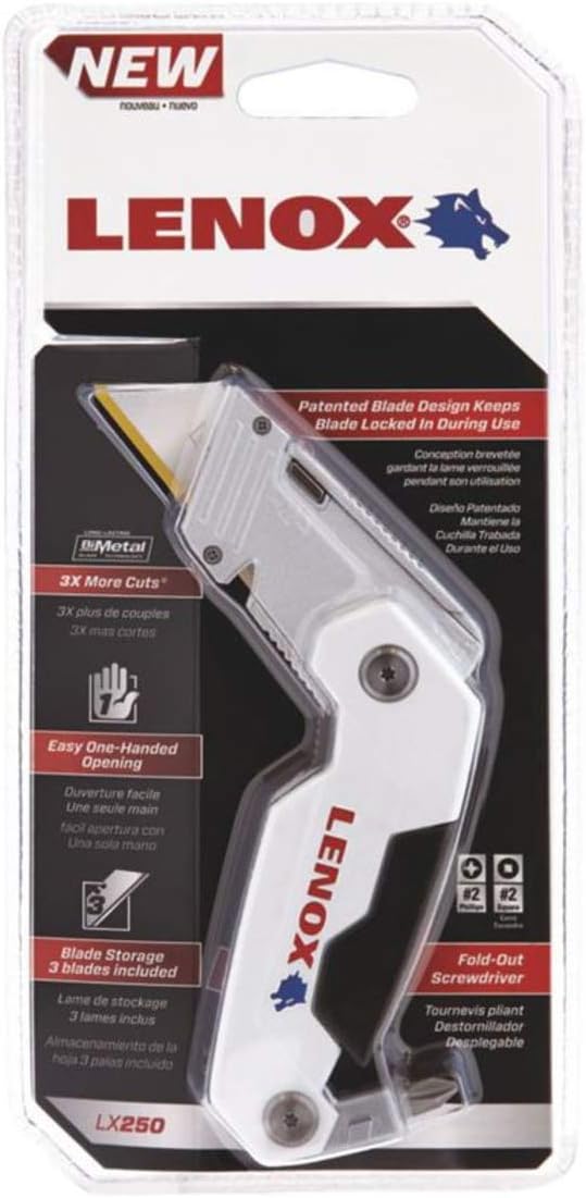 Lenox LX250 Heavy Duty Utility Knife