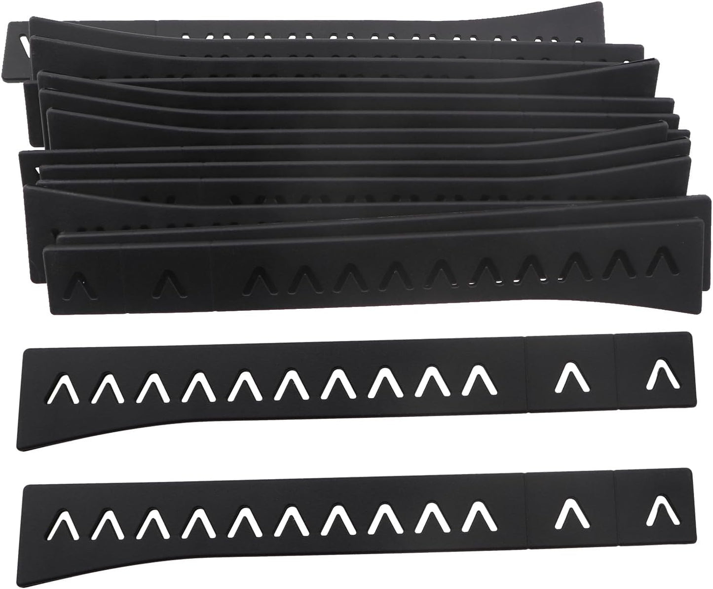 20PCS Black PP Plastic Blade Guard Knife Sleeves Kitchen Utensils Gadgets for Blade Protection