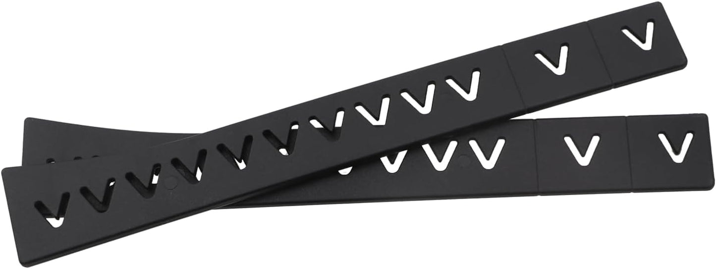 20PCS Black PP Plastic Blade Guard Knife Sleeves Kitchen Utensils Gadgets for Blade Protection