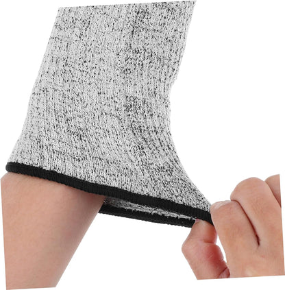 Cut Resistant Sleeves with Thumb Hole Level Arm Guards for Men Women Durable Breathable Forearm Protectors for Gardening Kitchen Welding Pet Grooming