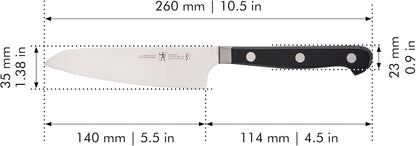Classic Razor-Sharp Christopher Kimball Edition 5.5-inch Serrated Prep Knife, German Engineered Informed by 100+ Years of Mastery, Stainless Steel