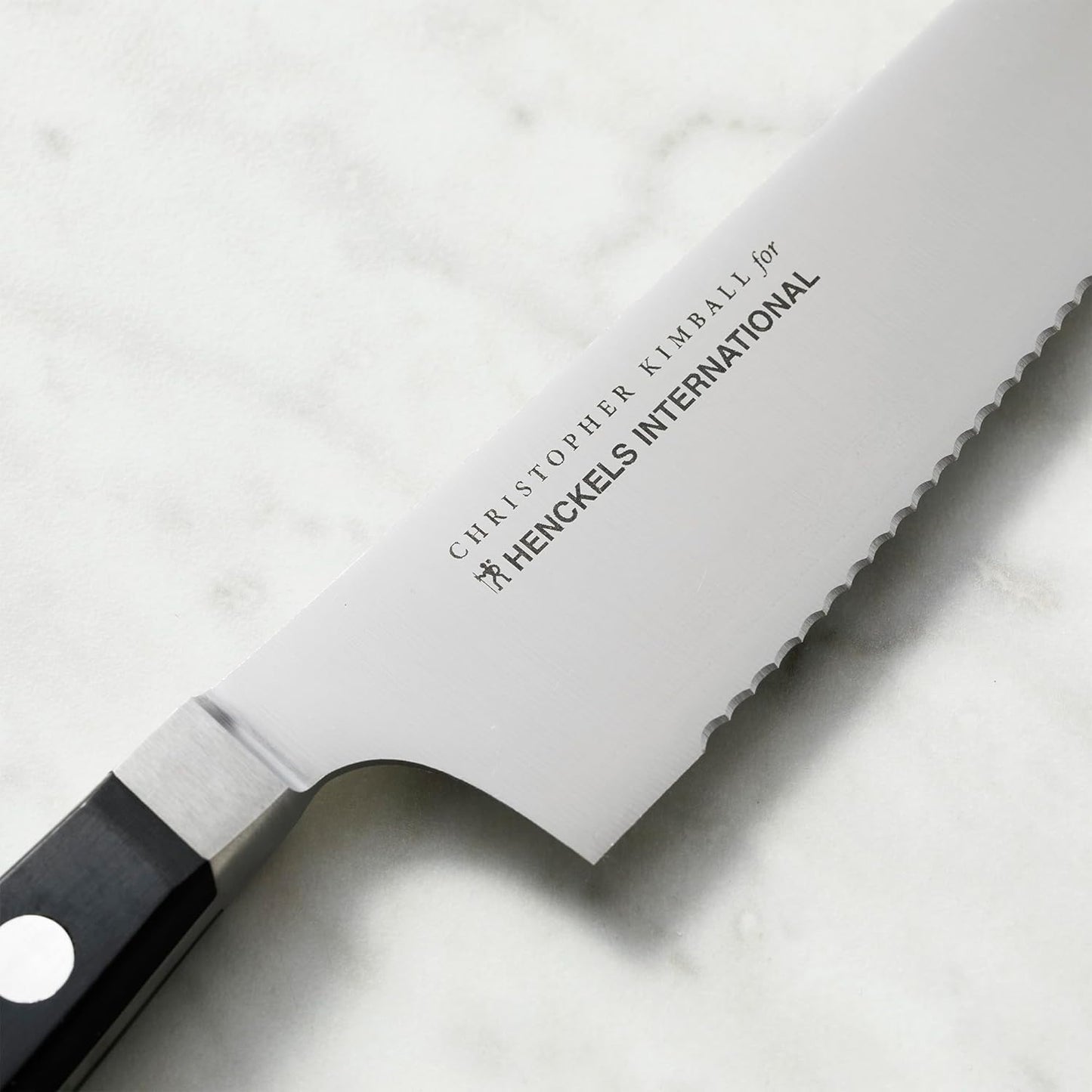 Classic Razor-Sharp Christopher Kimball Edition 5.5-inch Serrated Prep Knife, German Engineered Informed by 100+ Years of Mastery, Stainless Steel