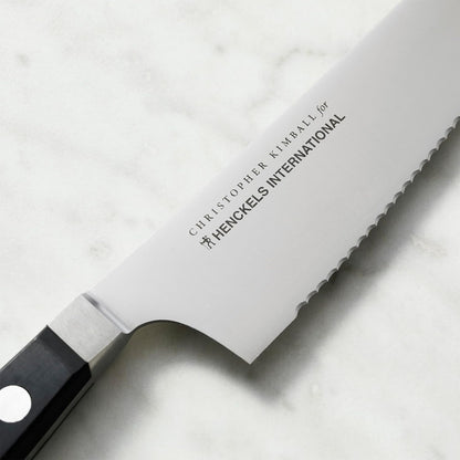 Classic Razor-Sharp Christopher Kimball Edition 5.5-inch Serrated Prep Knife, German Engineered Informed by 100+ Years of Mastery, Stainless Steel