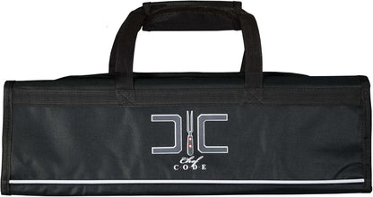Chef Knife Bag, 8 Knife Roll Bag with Accessory Mesh Pockets