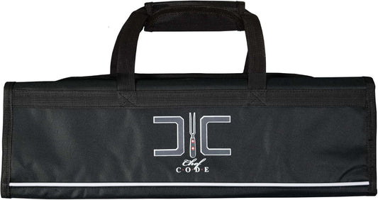 Chef Knife Bag, 8 Knife Roll Bag with Accessory Mesh Pockets