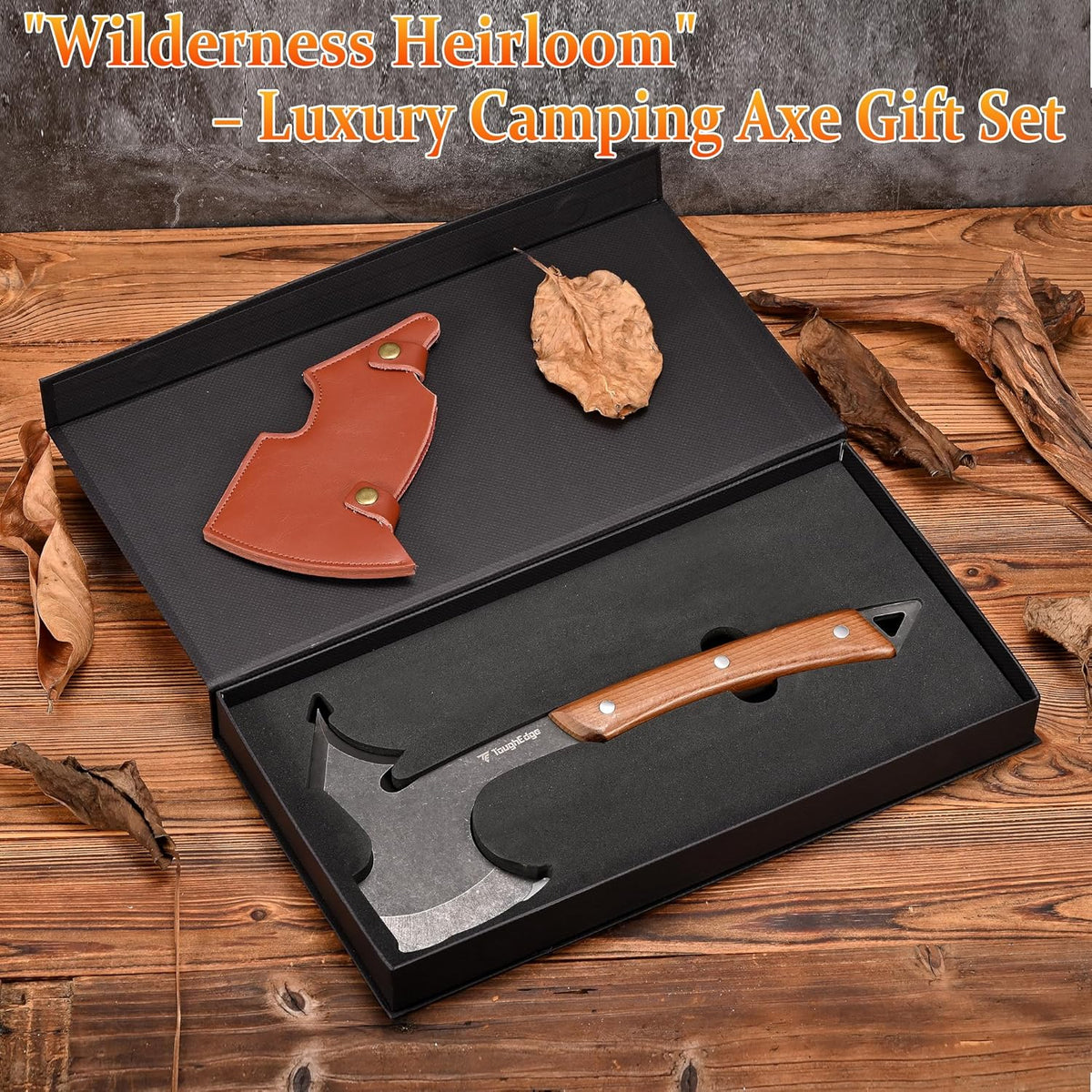 Meat Cleaver Knife, forged 8.07" Bone Chopper, 6mm Thick Blade, All-in-One Chop & Slice Knife with Wenge Wood Handle for Home Kitchen & BBQ