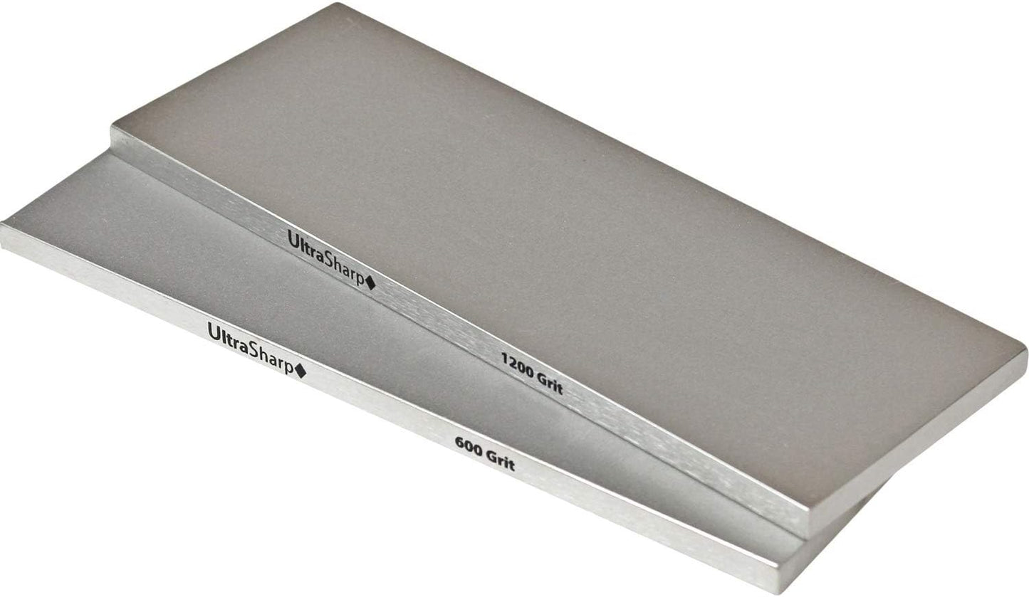 Ultra Sharp Diamond Sharpening Stone Set - Fine/Extra Fine - 8 x 3