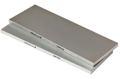 Ultra Sharp Diamond Sharpening Stone Set - Fine/Extra Fine - 8 x 3