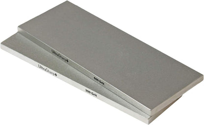 Ultra Sharp Diamond Sharpening Stone Set - Fine/Extra Fine - 8 x 3