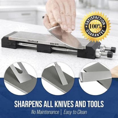 Ultra Sharp Diamond Sharpening Stone Set - Fine/Extra Fine - 8 x 3