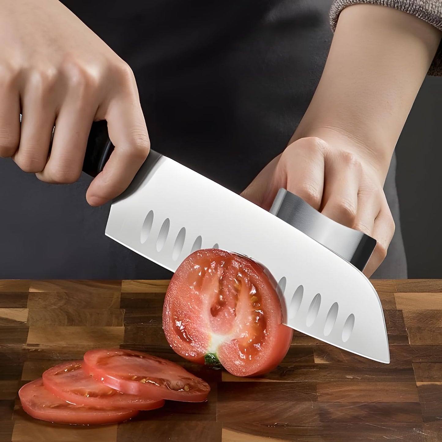 2026 New Stainless Steel Finger Guard, Multifunctional Finger Protector for Cutting Food, Avoid Hurting Kitchen Tools (2 Pcs)