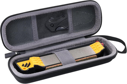 Hard Travel Case For Work Sharp Benchmade Field Sharpener | Fits Work Sharp And Benchmade Field Sharpeners, Secure Strap, Compact Design, Hard Exterior