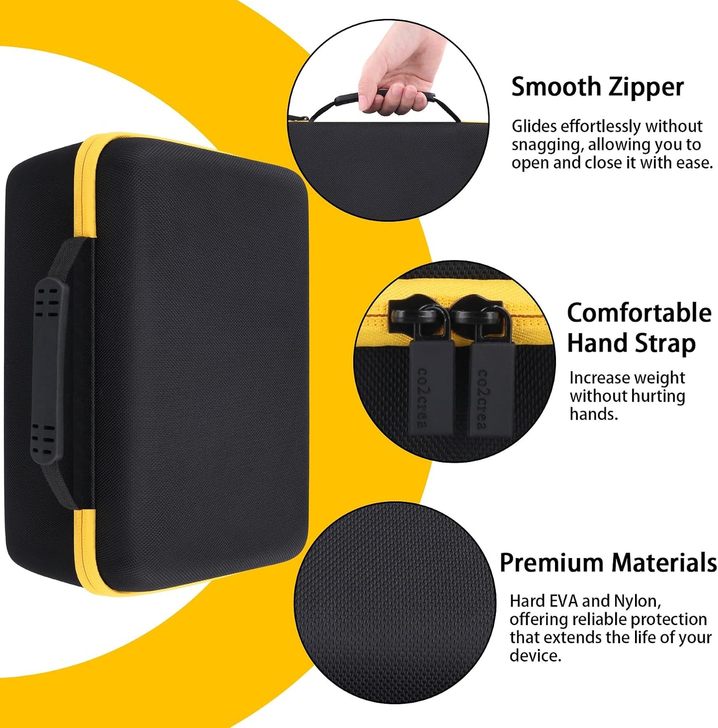 Hard Travel Case For Work Sharp Benchmade Field Sharpener | Fits Work Sharp And Benchmade Field Sharpeners, Secure Strap, Compact Design, Hard Exterior
