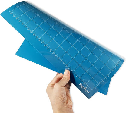 Cutting Mat Suit for Silhouette Cameo 3 Packs 12” x 12” - Light Grip Adhesive Cutting Mat Replacement Set Mats Vinyl Craft