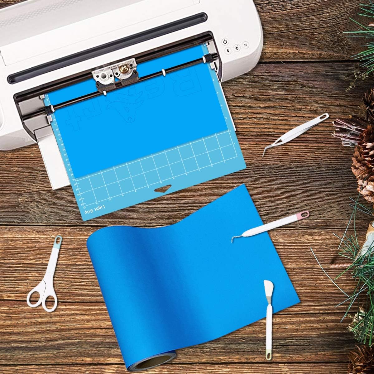 Cutting Mat Suit for Silhouette Cameo 3 Packs 12” x 12” - Light Grip Adhesive Cutting Mat Replacement Set Mats Vinyl Craft