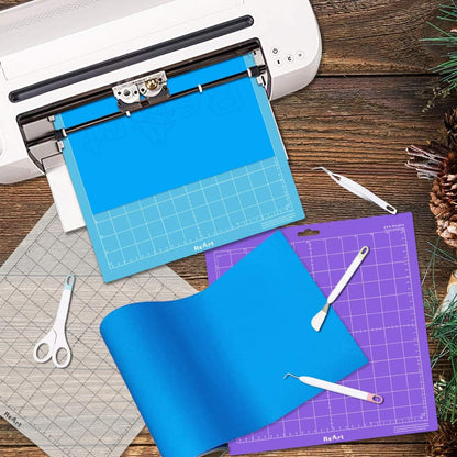 Cutting Mat Suit for Silhouette Cameo 3 Packs 12” x 12” - Light Grip Adhesive Cutting Mat Replacement Set Mats Vinyl Craft